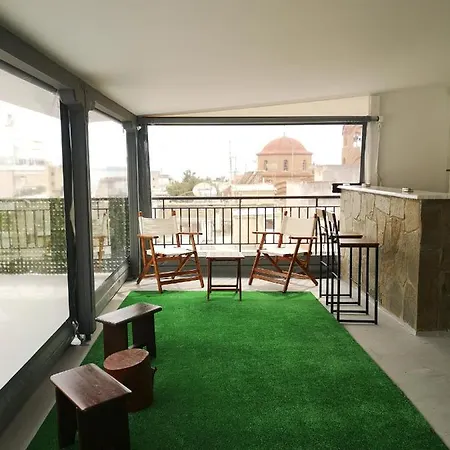 Domi'S Rooftop Apartment Thessaloniki Exterior photo