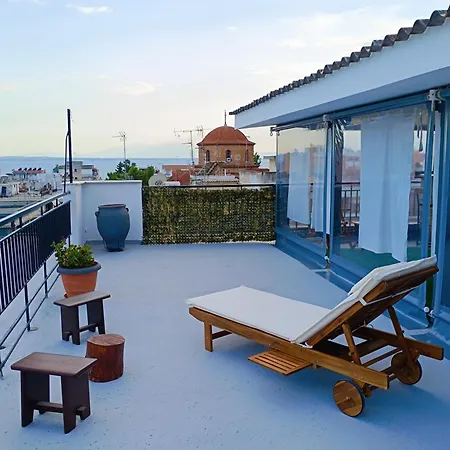 Domi'S Rooftop Apartment Thessaloniki Exterior photo